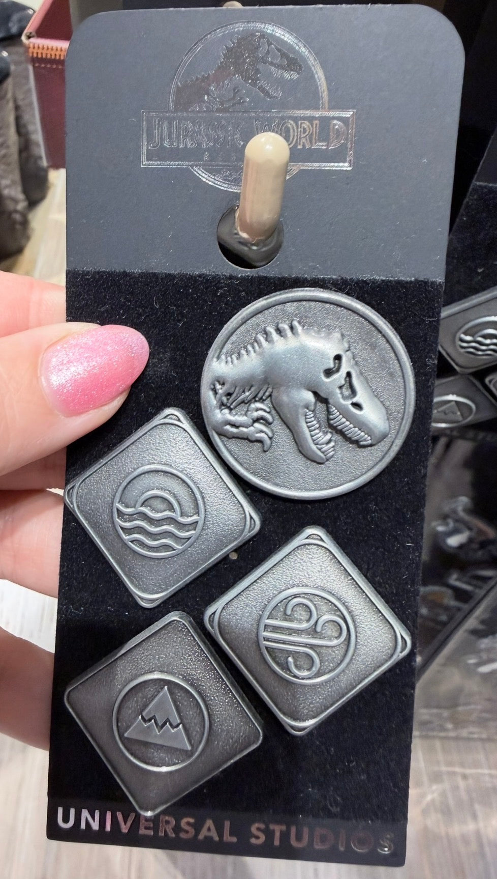 Jurassic World Pins