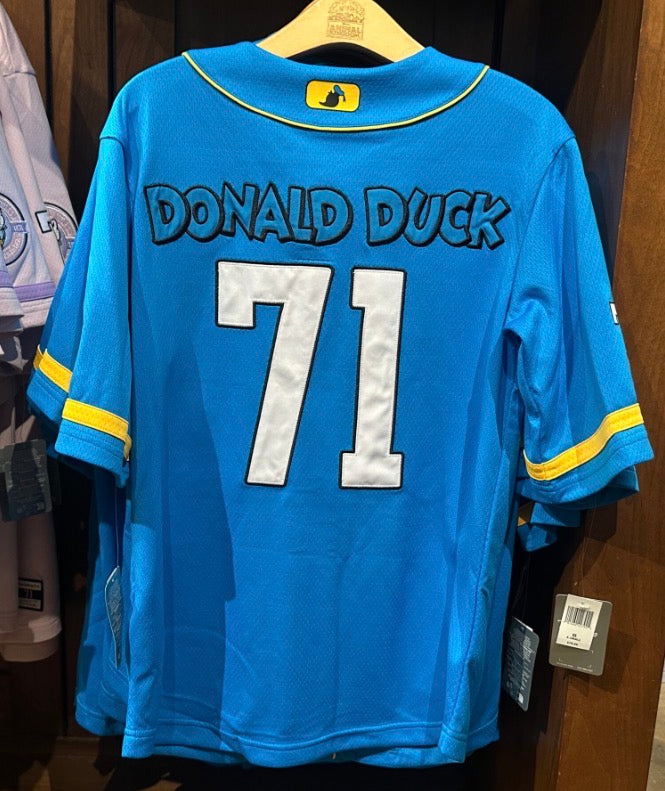 Donald Duck Baseball Jersey