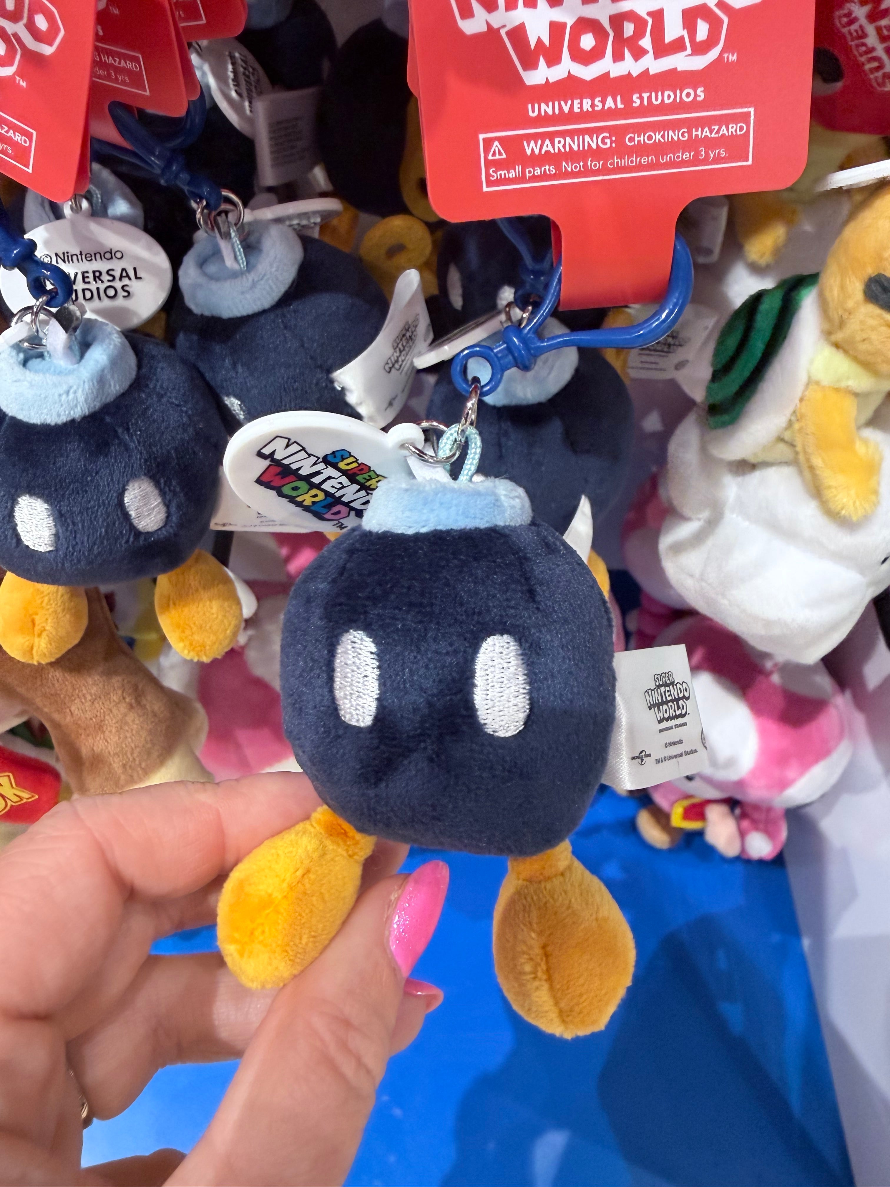 Super Nintendo World Plush Keychain