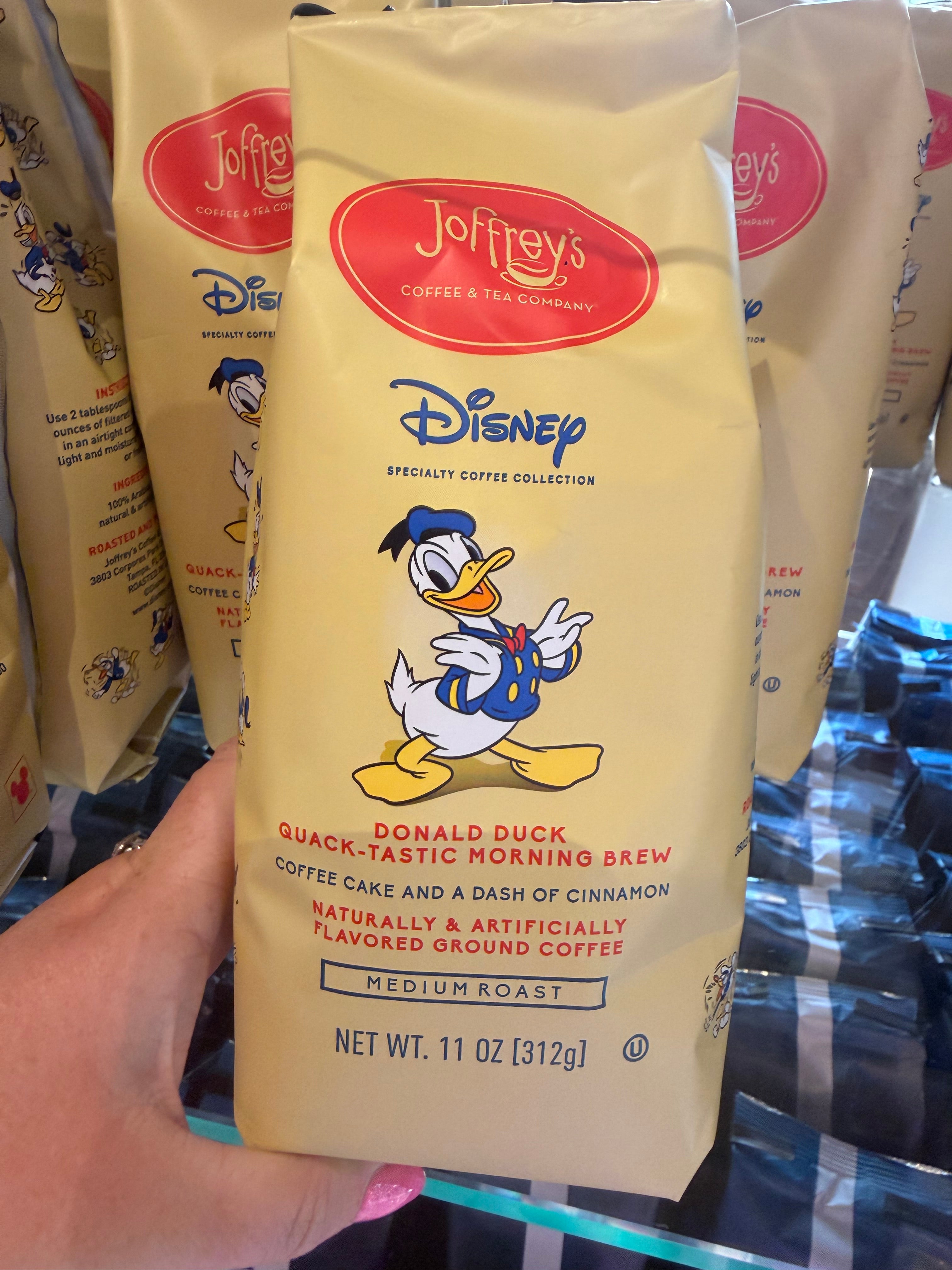 Joffery’s Donald Duck Quack-Tastic Morning Brew Coffee Cake And A Dash Of Cinnamon