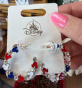 Mickey USA Hoop Earrings