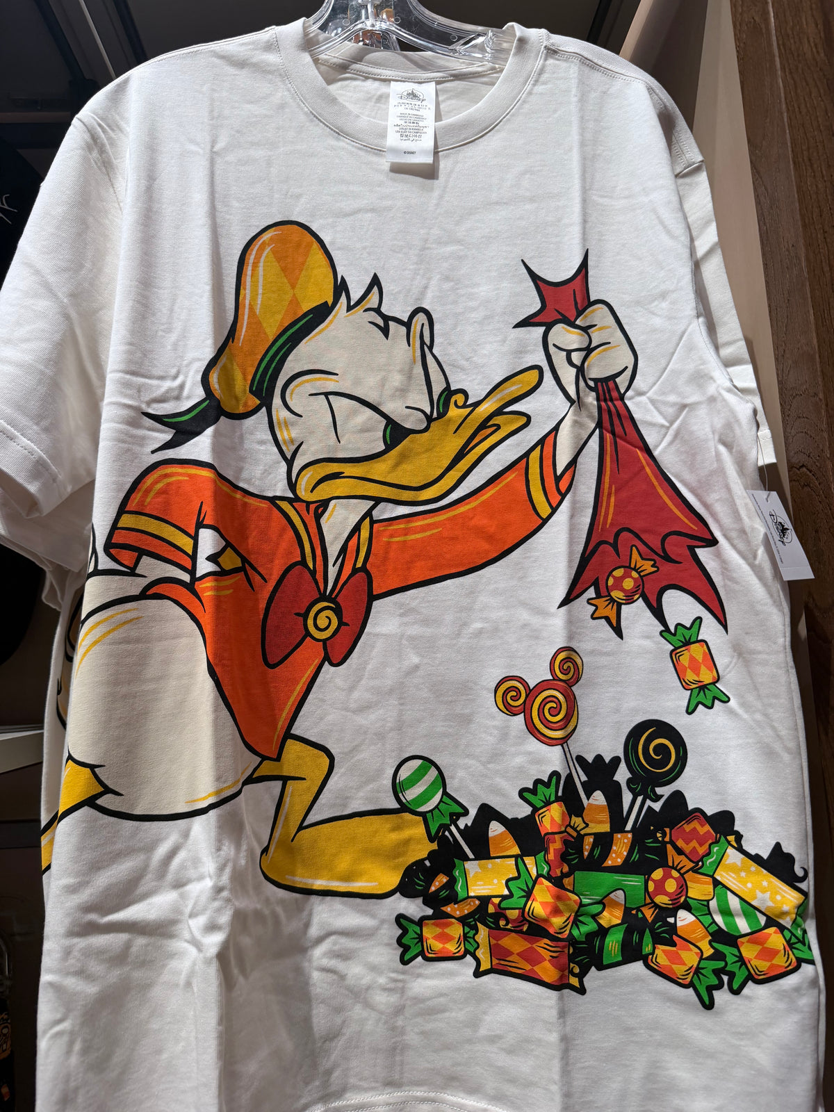 Donald Duck Halloween T-shirt
