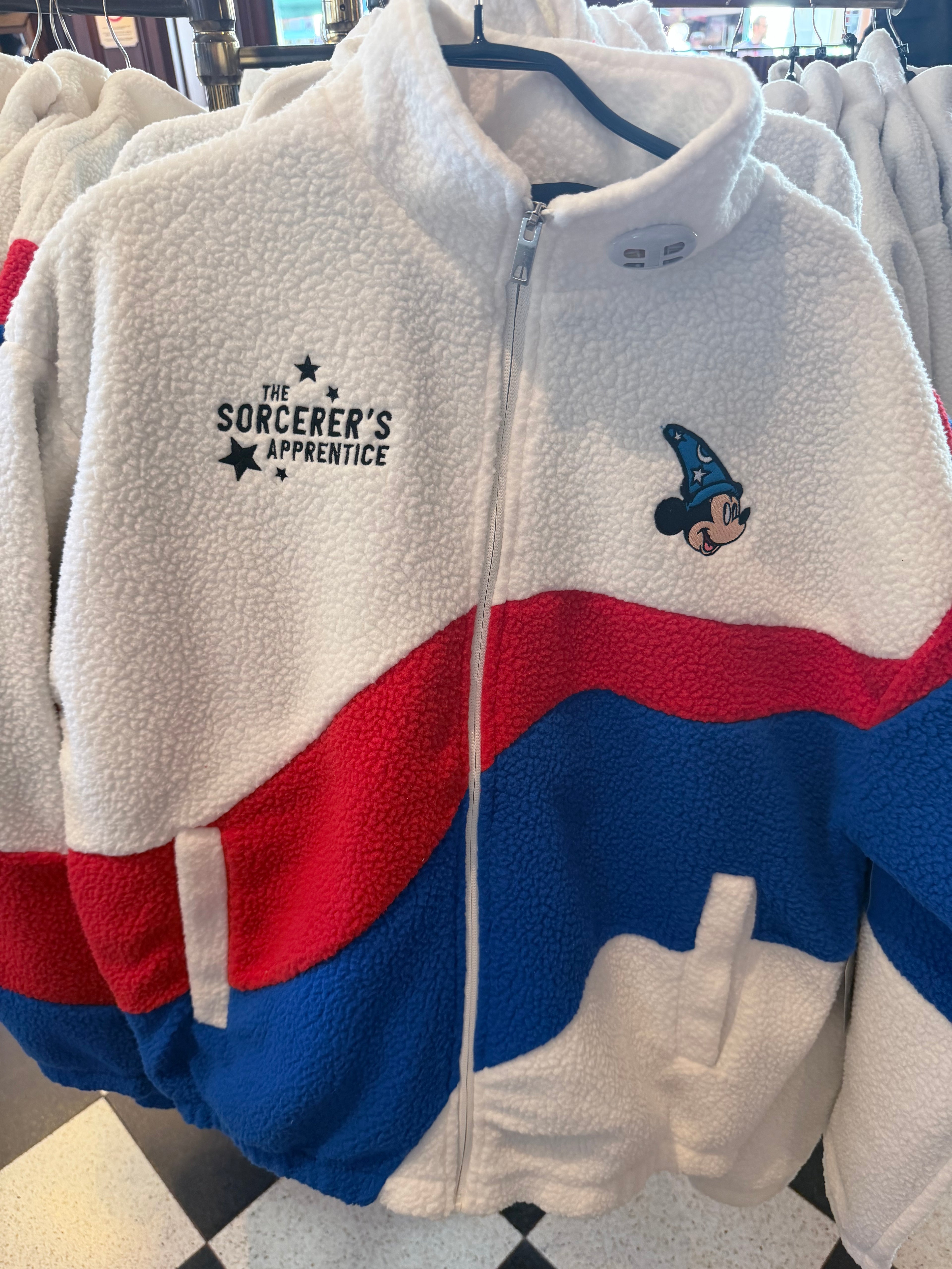 The Sorcerer’s Apprentice Zip Up Fleece