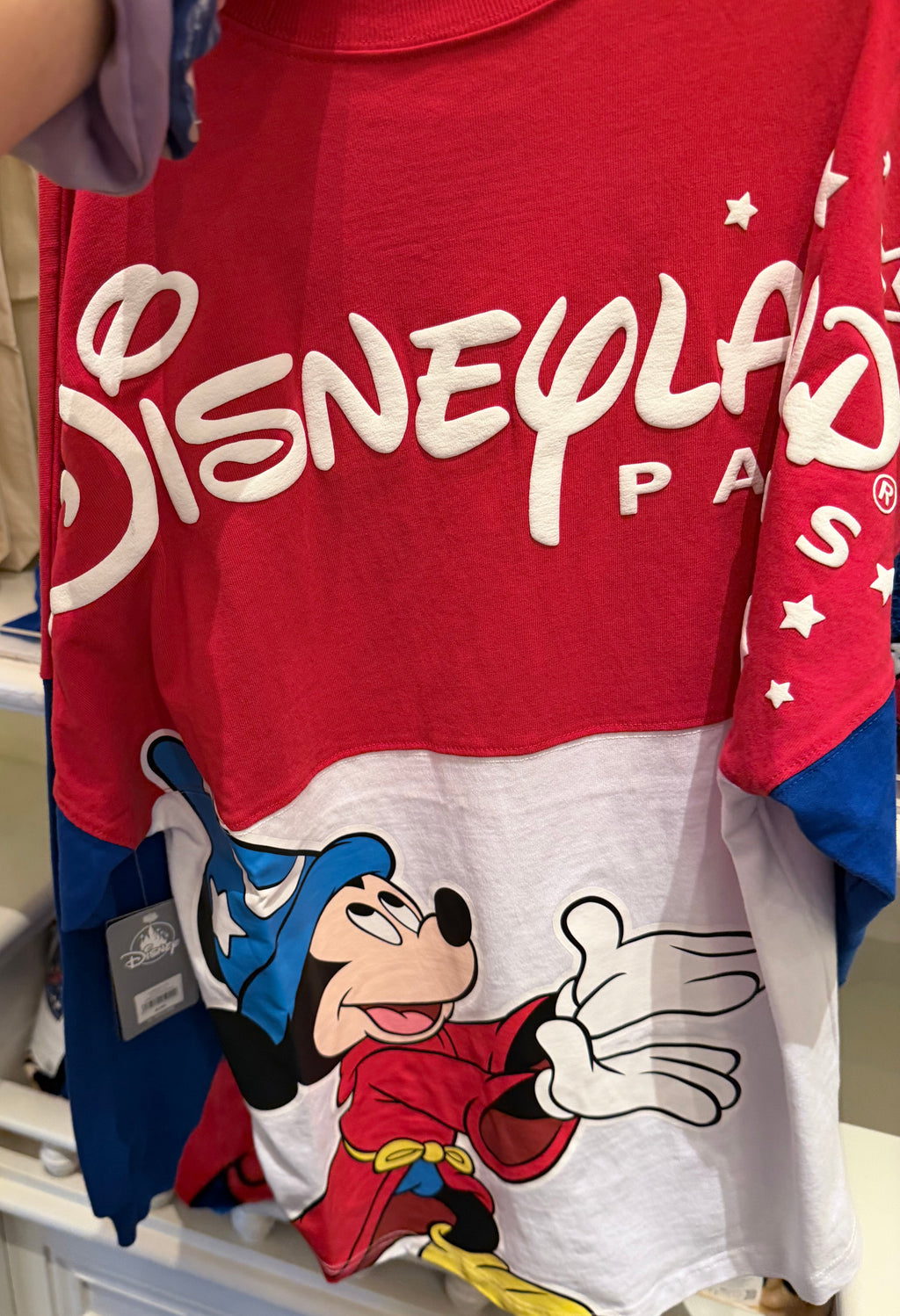 Disneyland Paris Sorcerer Mickey Spirit Jersey