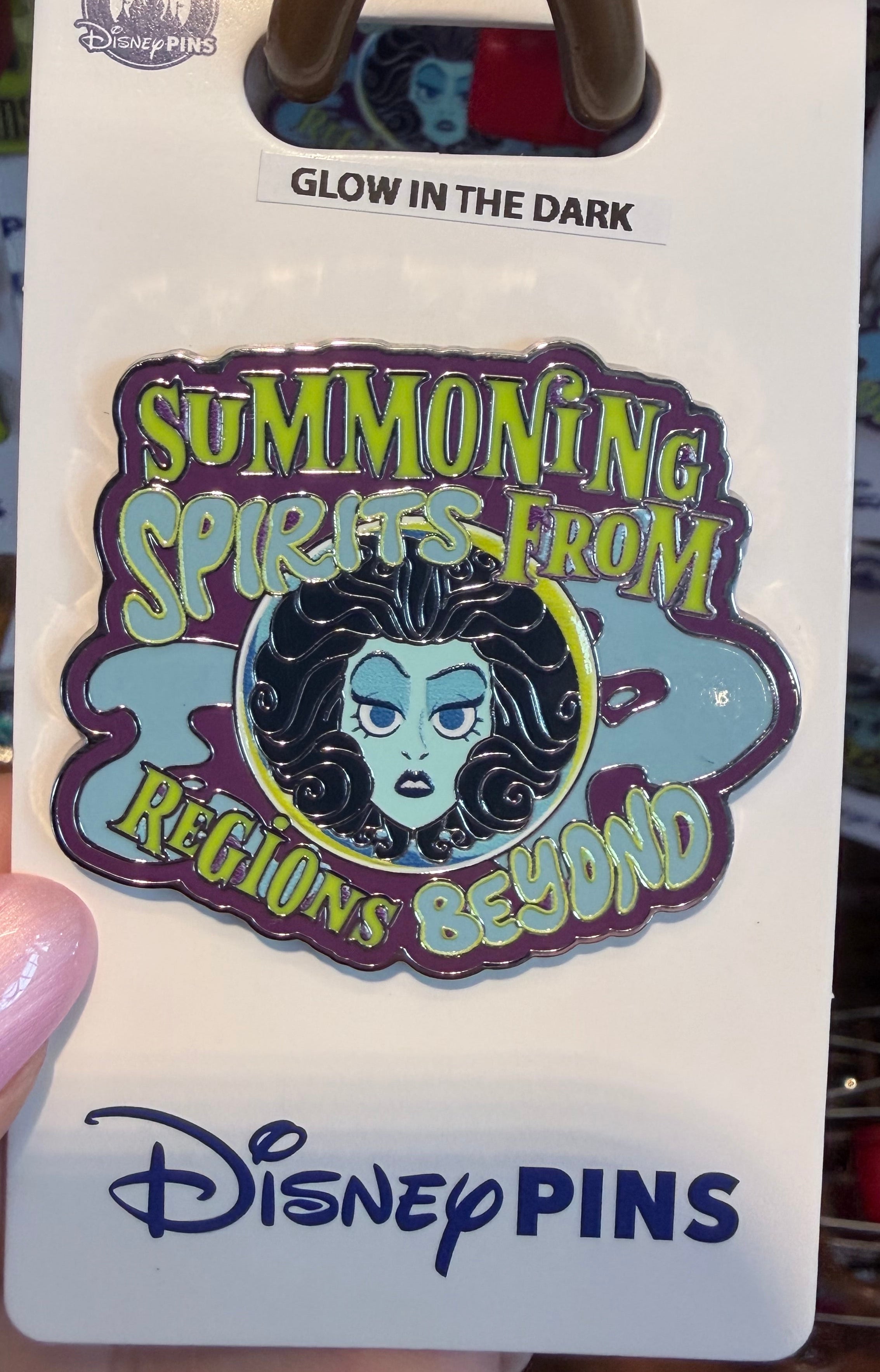 Haunted Mansion Glow In The Dark Pin