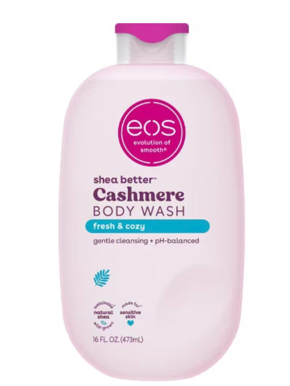 eos Shea Better Cashmere Body Wash - Fresh & Cozy - 16 fl oz