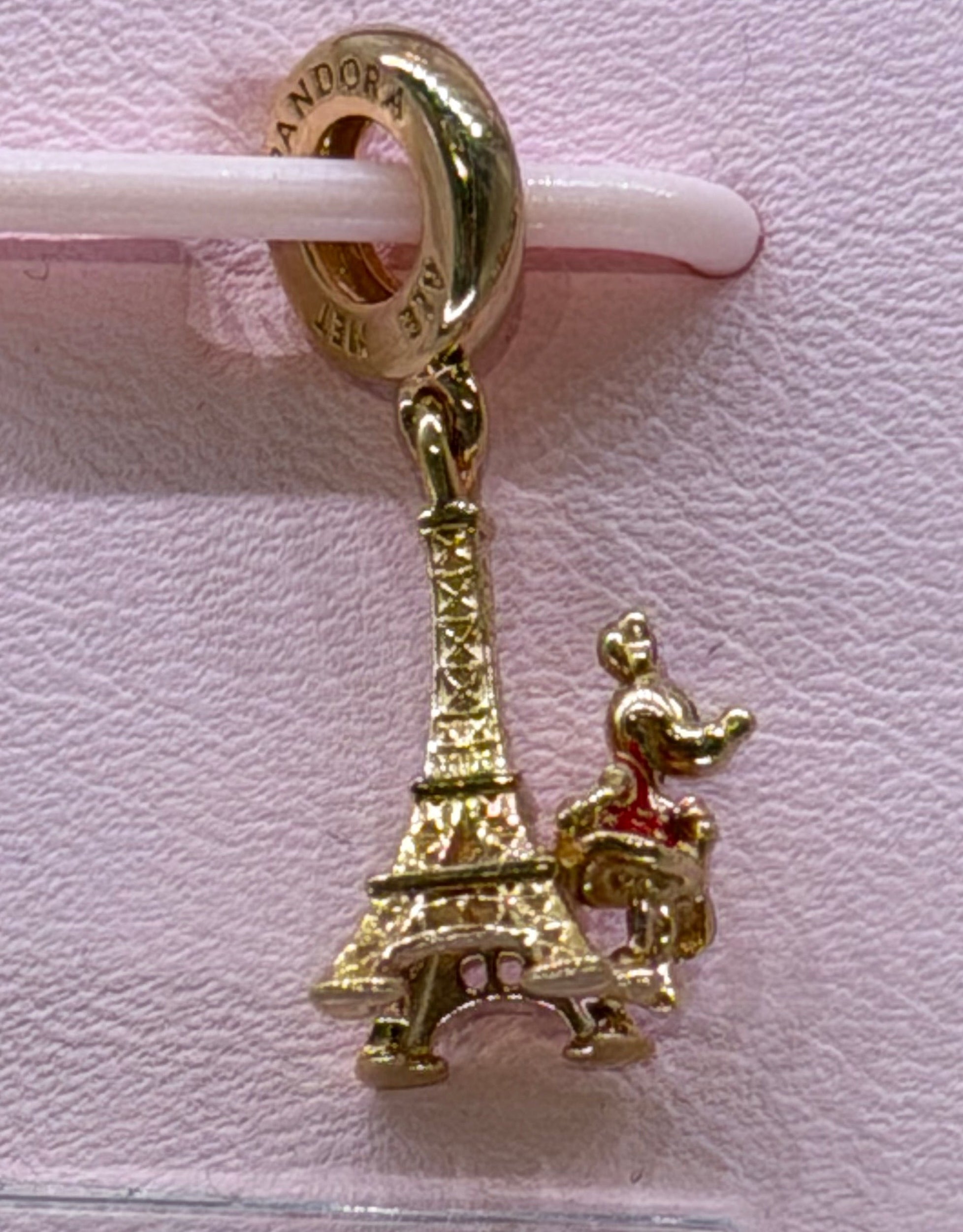 Disney Parks Pandora Minnie Eiffel Tower Charm