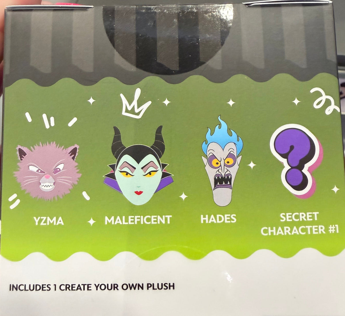 Disney Villains Create-Your-Own-Headband Mystery Plush