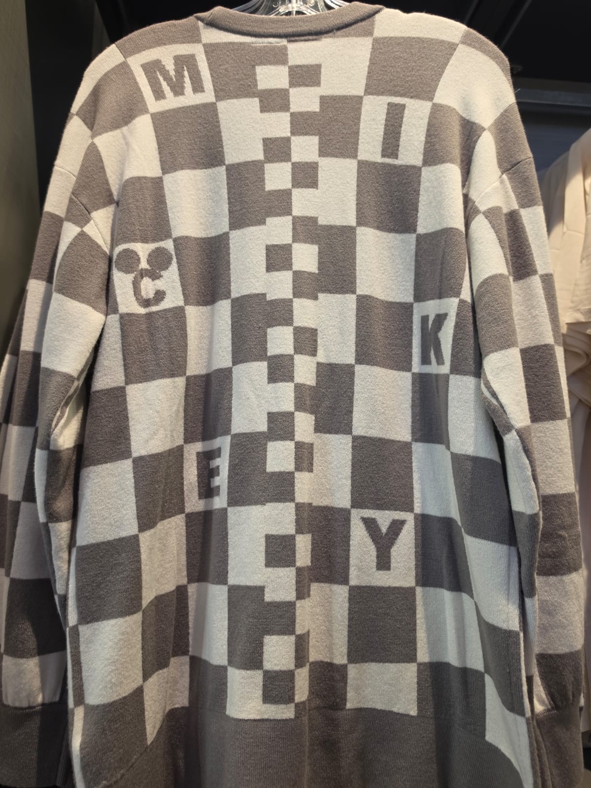 Her Universe Mickey Mouse Checkered Cardigan