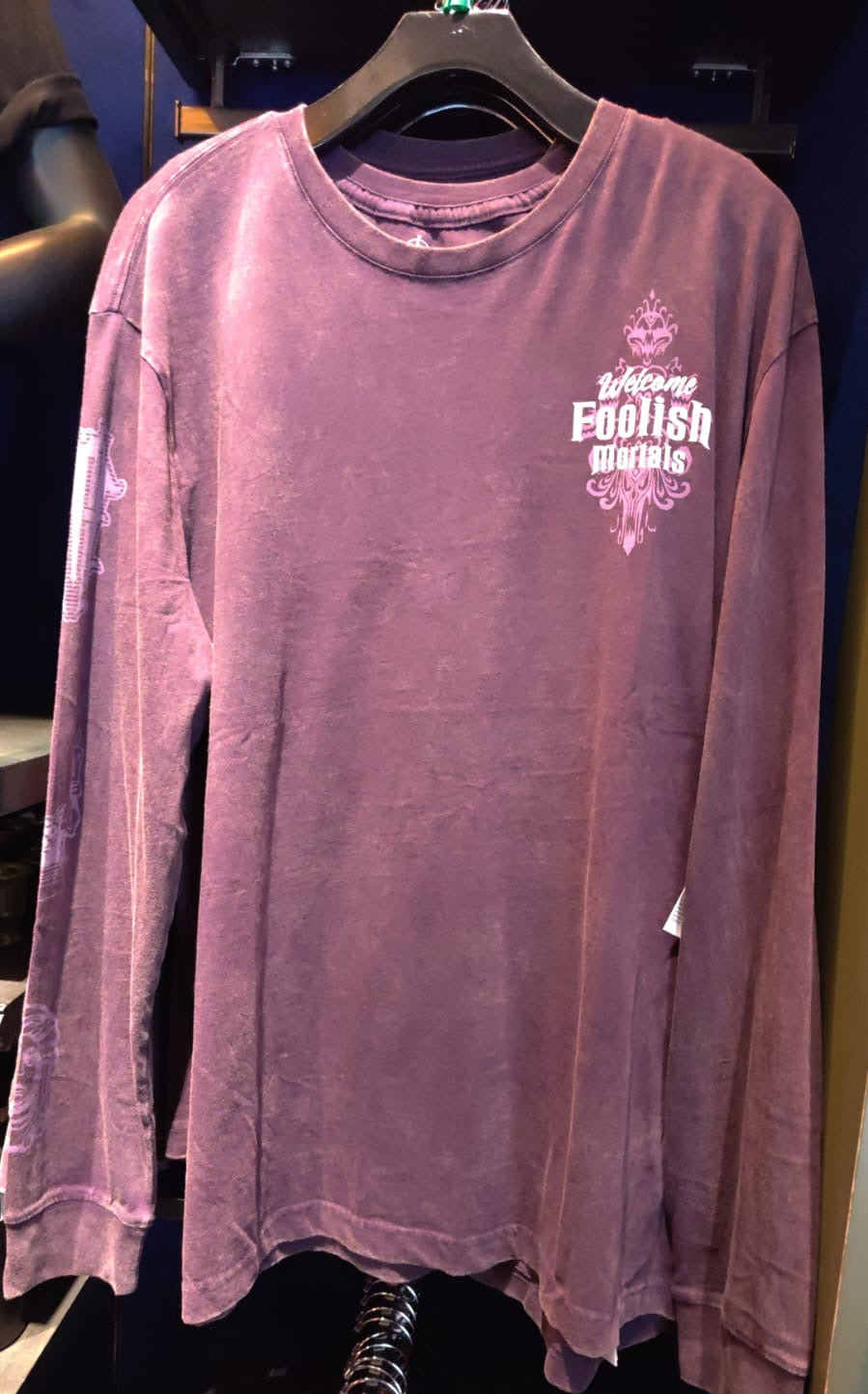 Welcome Foolish Mortals Long Sleeved Top
