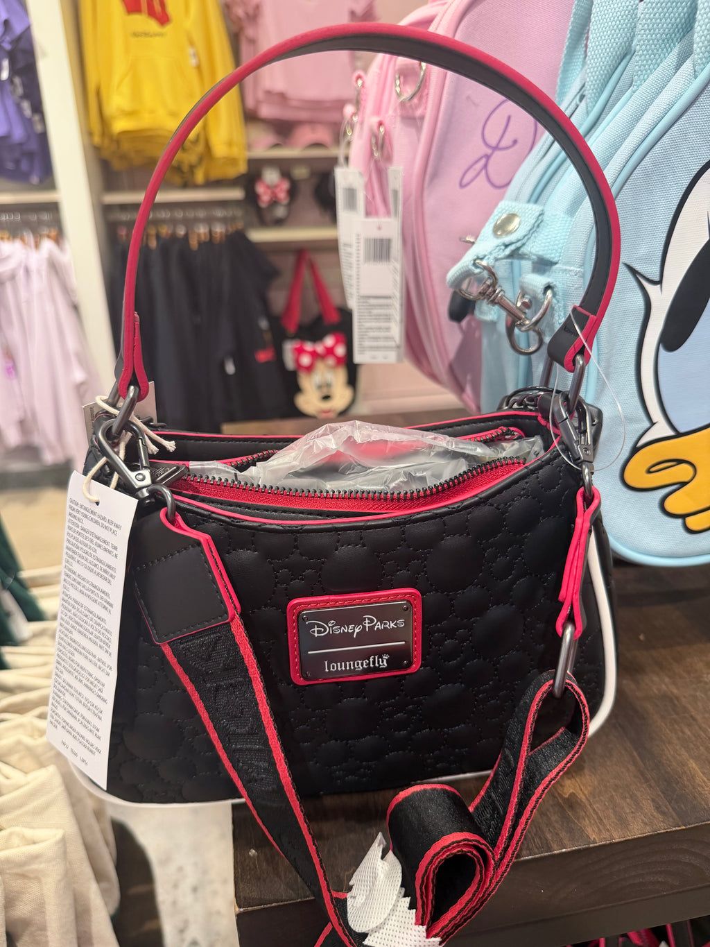 Disney Parks Mickey Shoulder Bag Loungefly