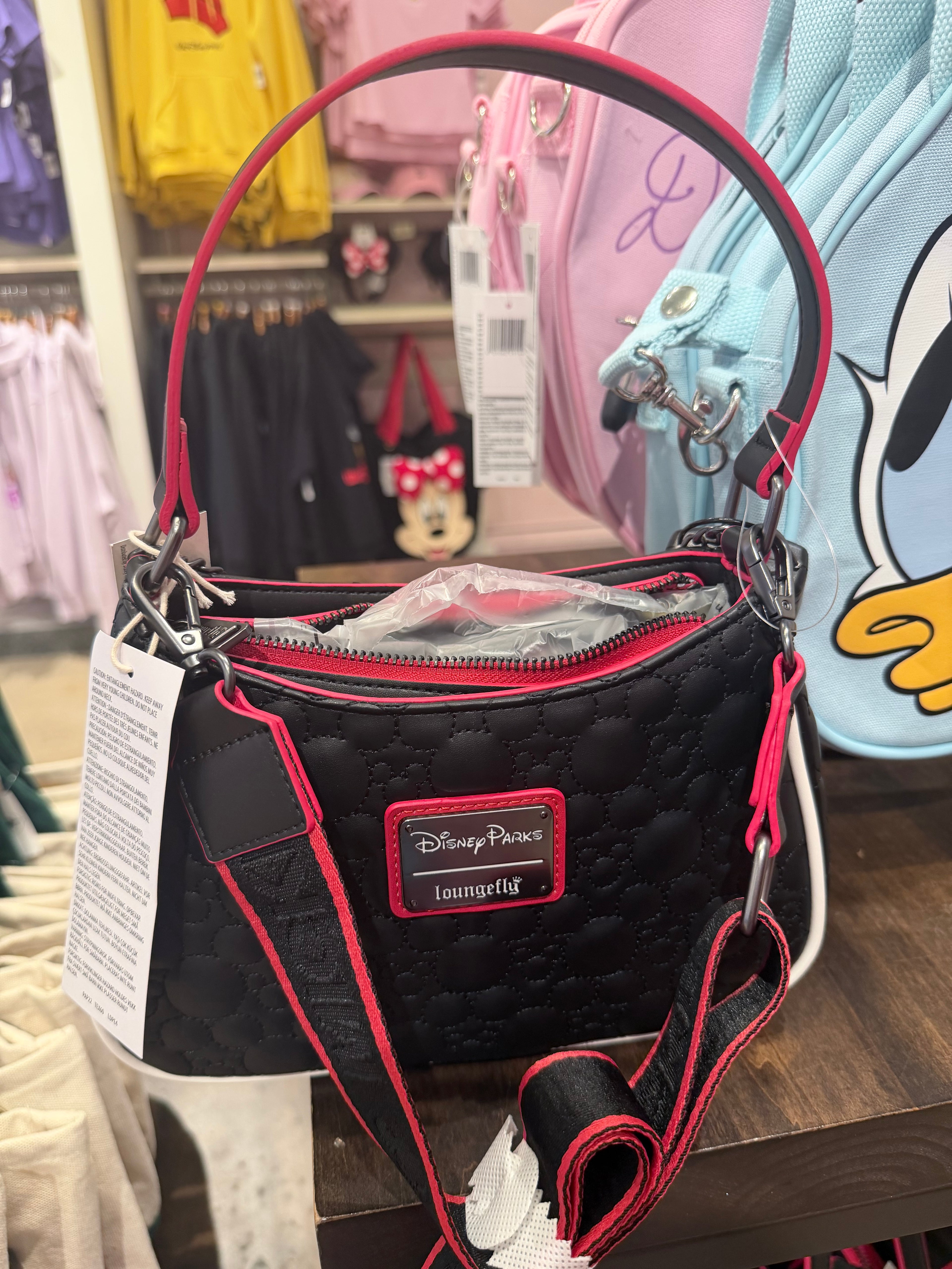 Disney Parks Mickey Shoulder Bag Loungefly