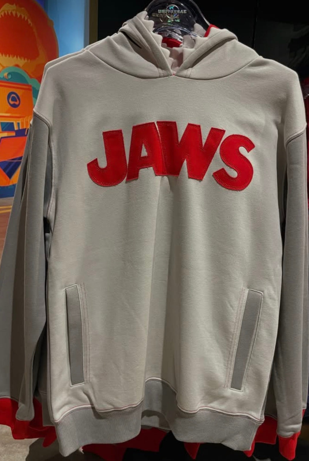 Universal Studios Jaws Hoodie With Teeth