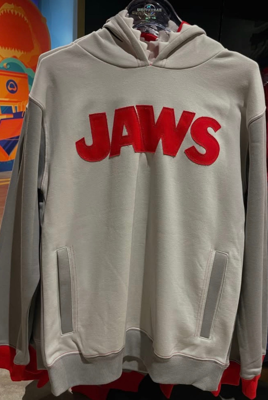 Universal Studios Jaws Hoodie With Teeth