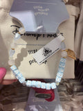 Bracelet with letter beads 'Walt Disney World'.