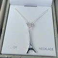 Mickey Eiffel Tower Necklace