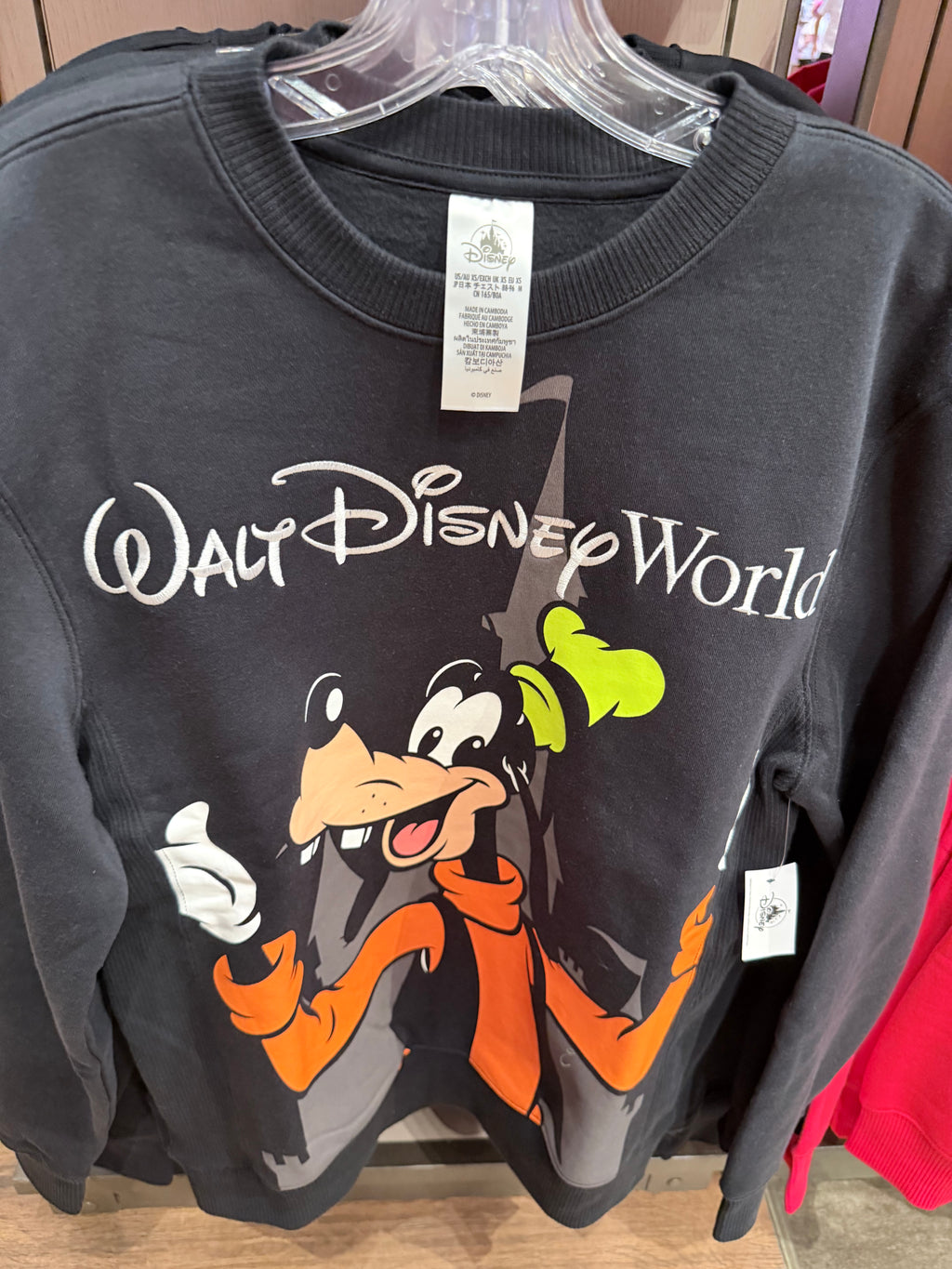 Mickey & Goofy Castle Sweatshirts