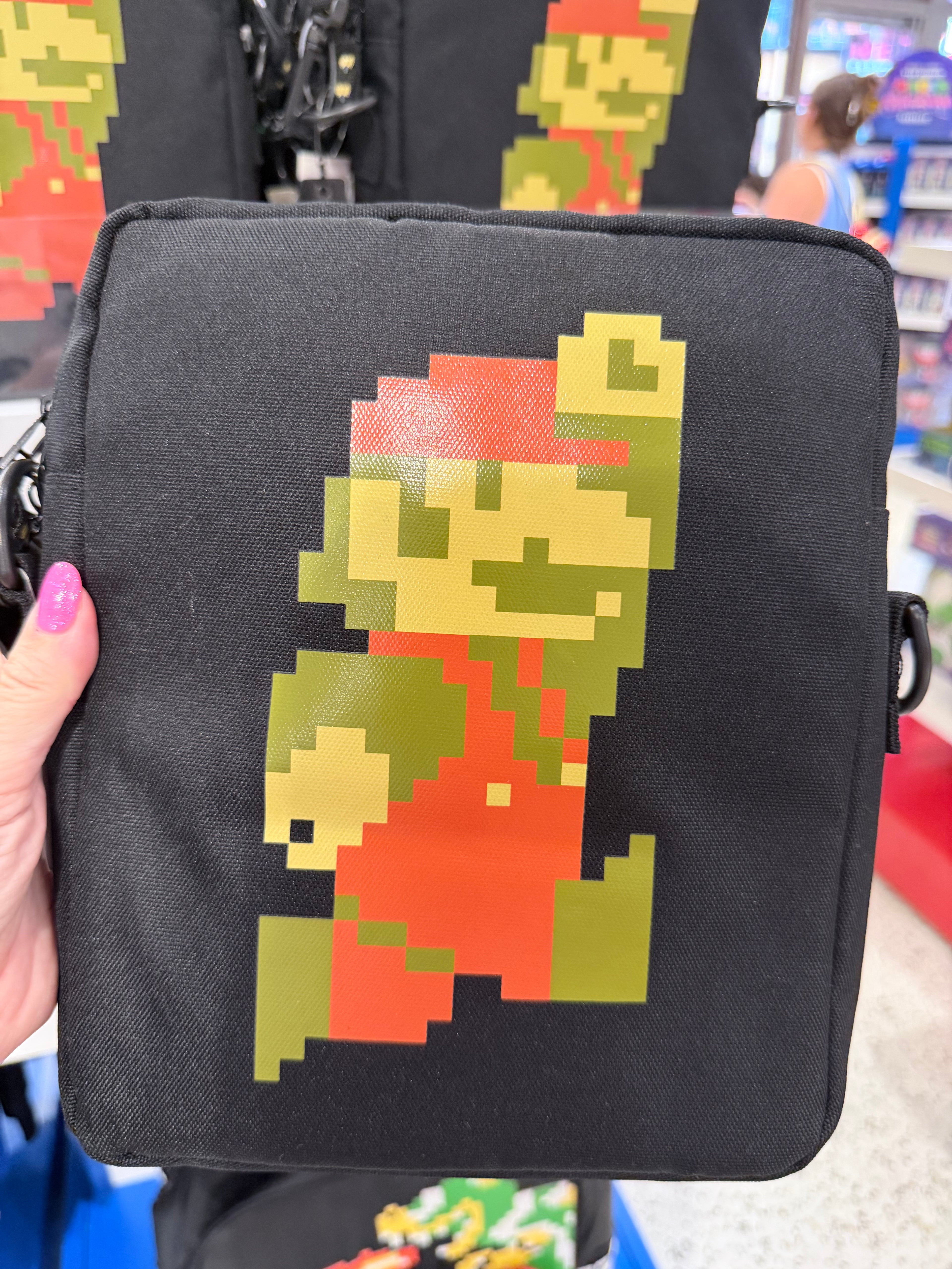Super Mario 8 Bit Crossbody