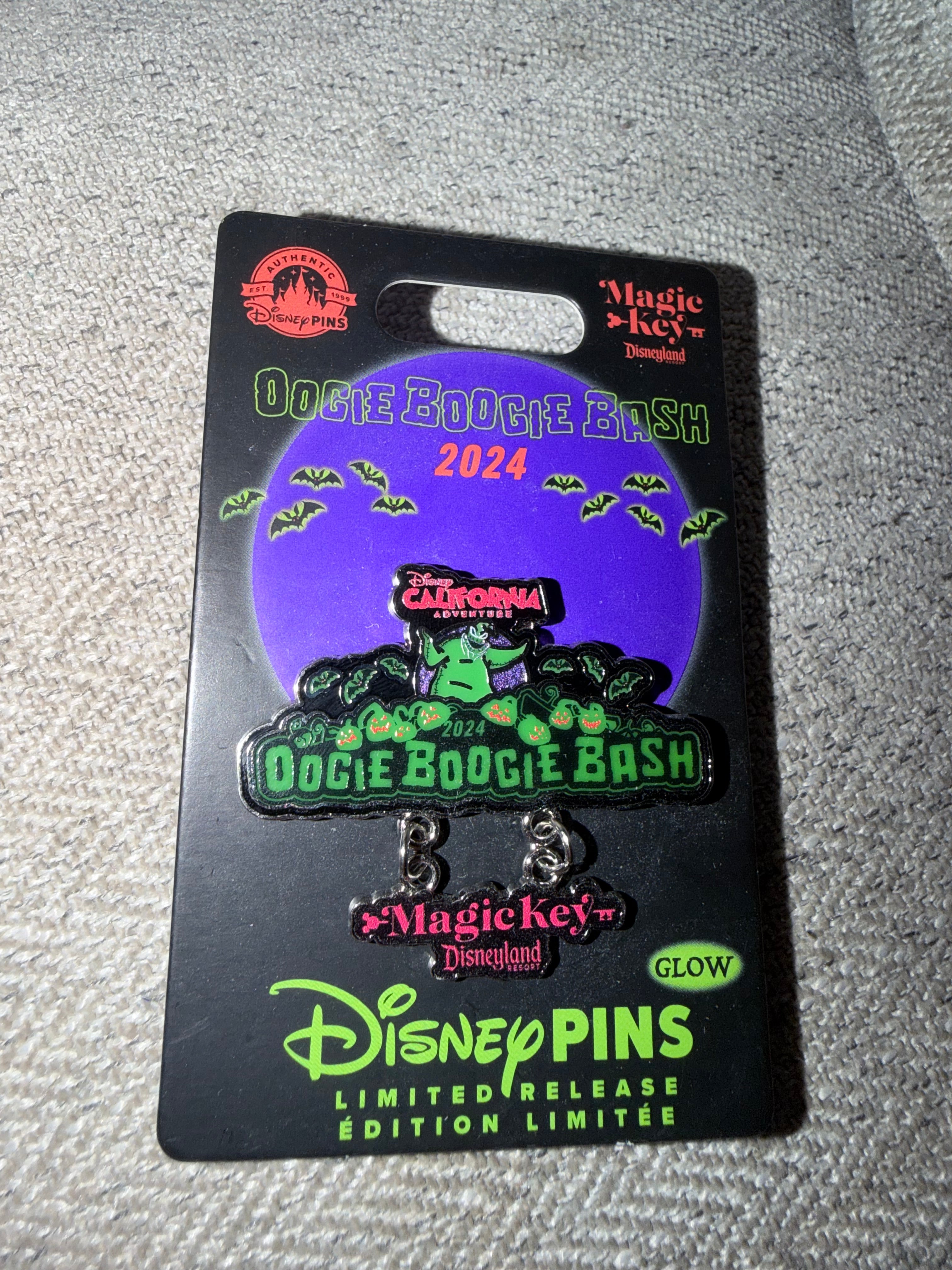 Oogie Boogie Bash 2024 Pin