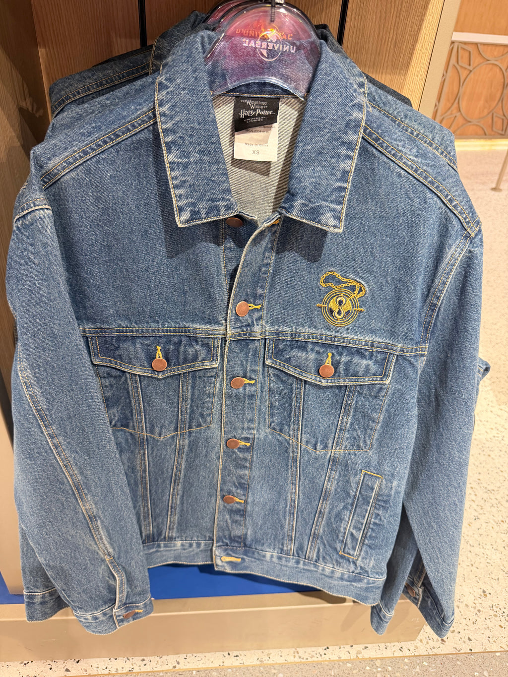 Harry Potter Ministry Of Magic Denim Jacket