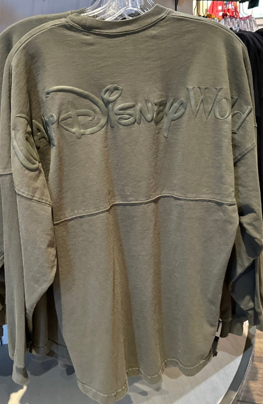 Walt Disney World Army Green Spirit Jersey