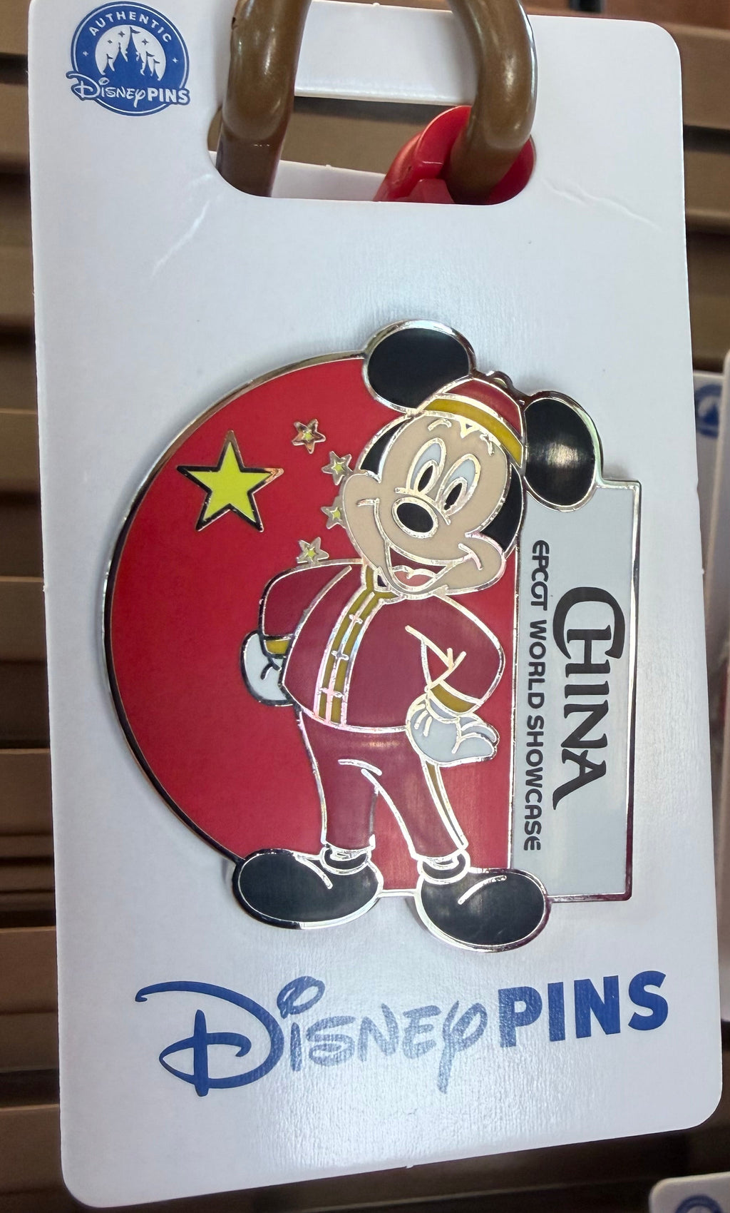 World Showcase Mickey Pins - 11 Countries Available
