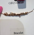 Disney Parks Girls Crew Walt Disney World Bracelet
