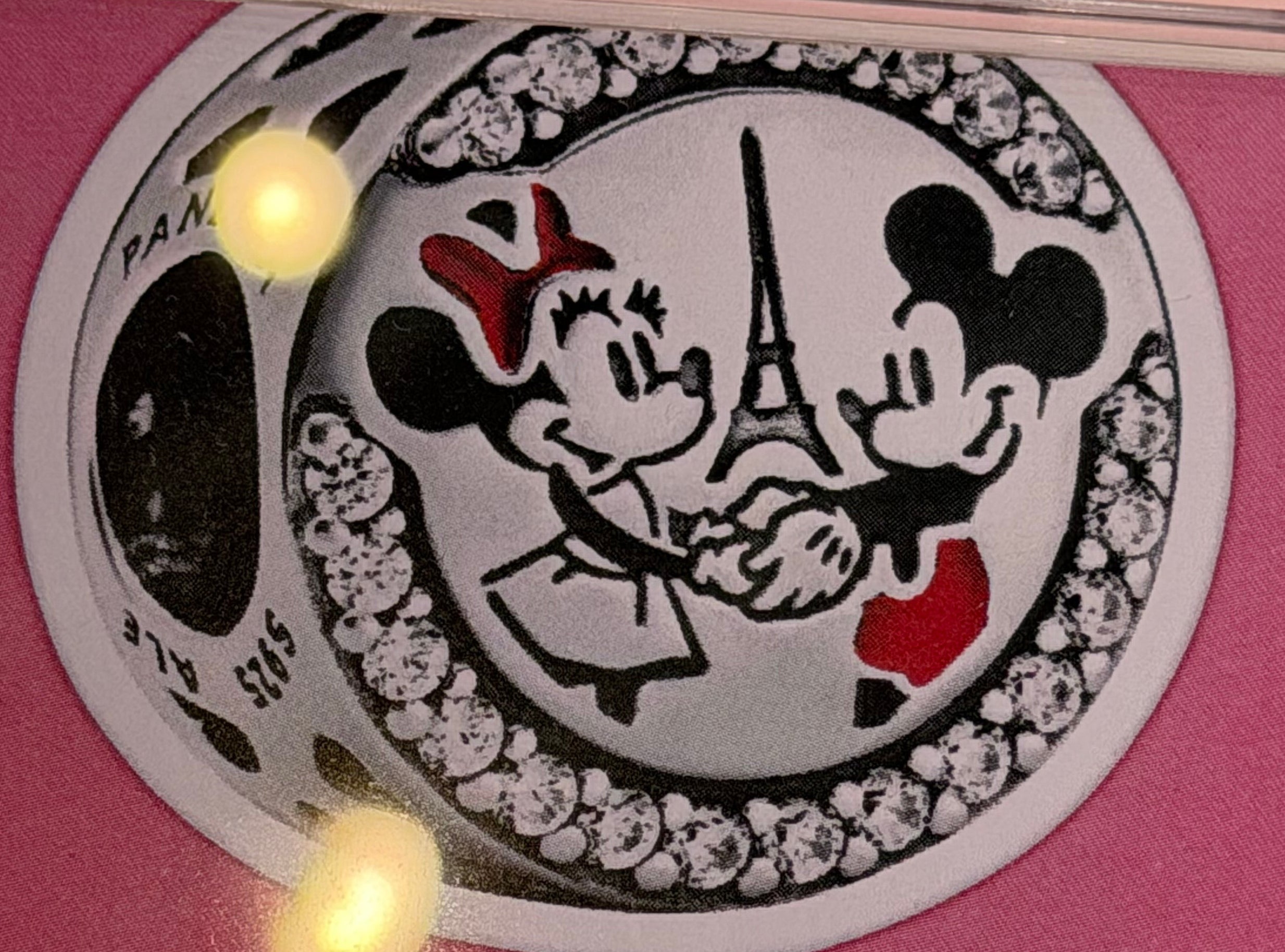 Disneyland Paris Mickey & Minnie Pandora Charm