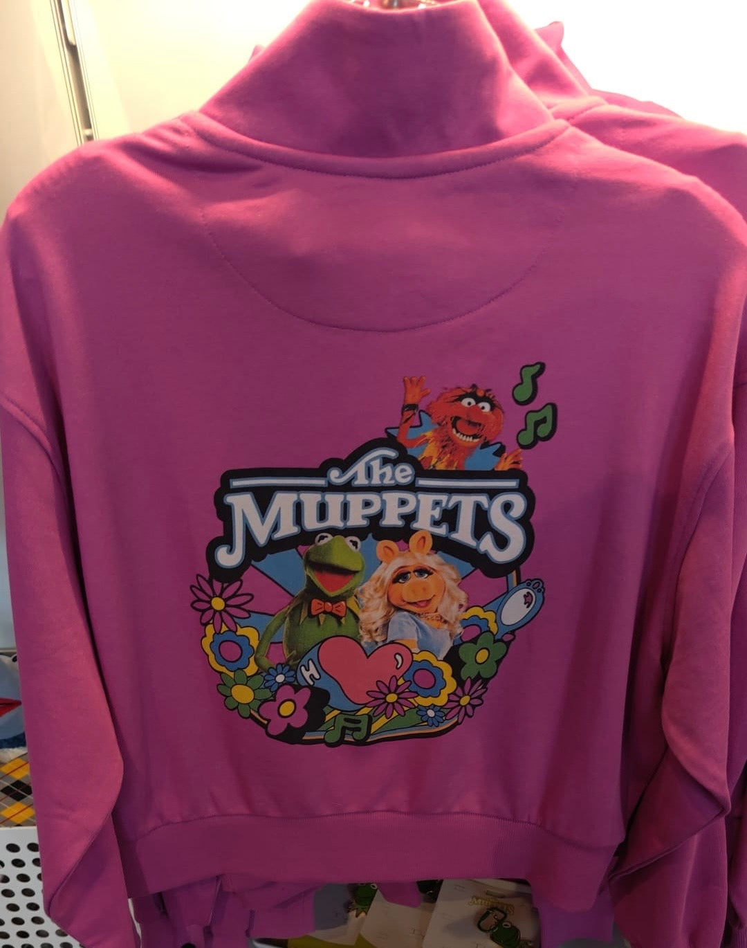 Muppets Quarter Zip Top