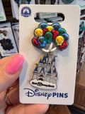 Walt Disney World Castle Pin With Balloons