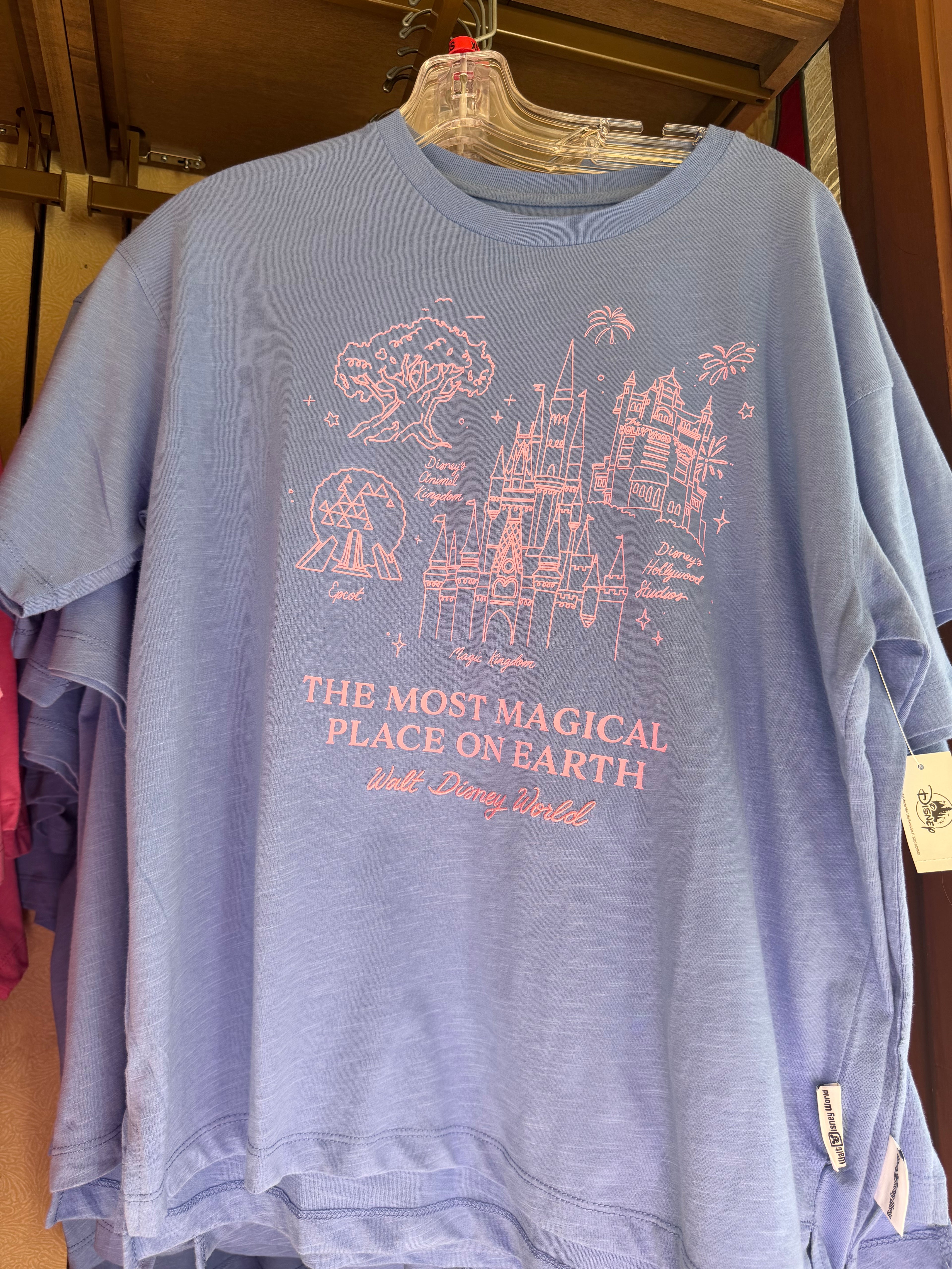 The Most Magical Place On Earth T-Shirt - Available in Four Colours