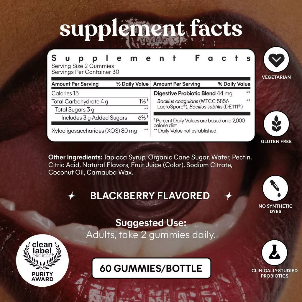 Lemme Debloat Pre + Probiotic Gummies