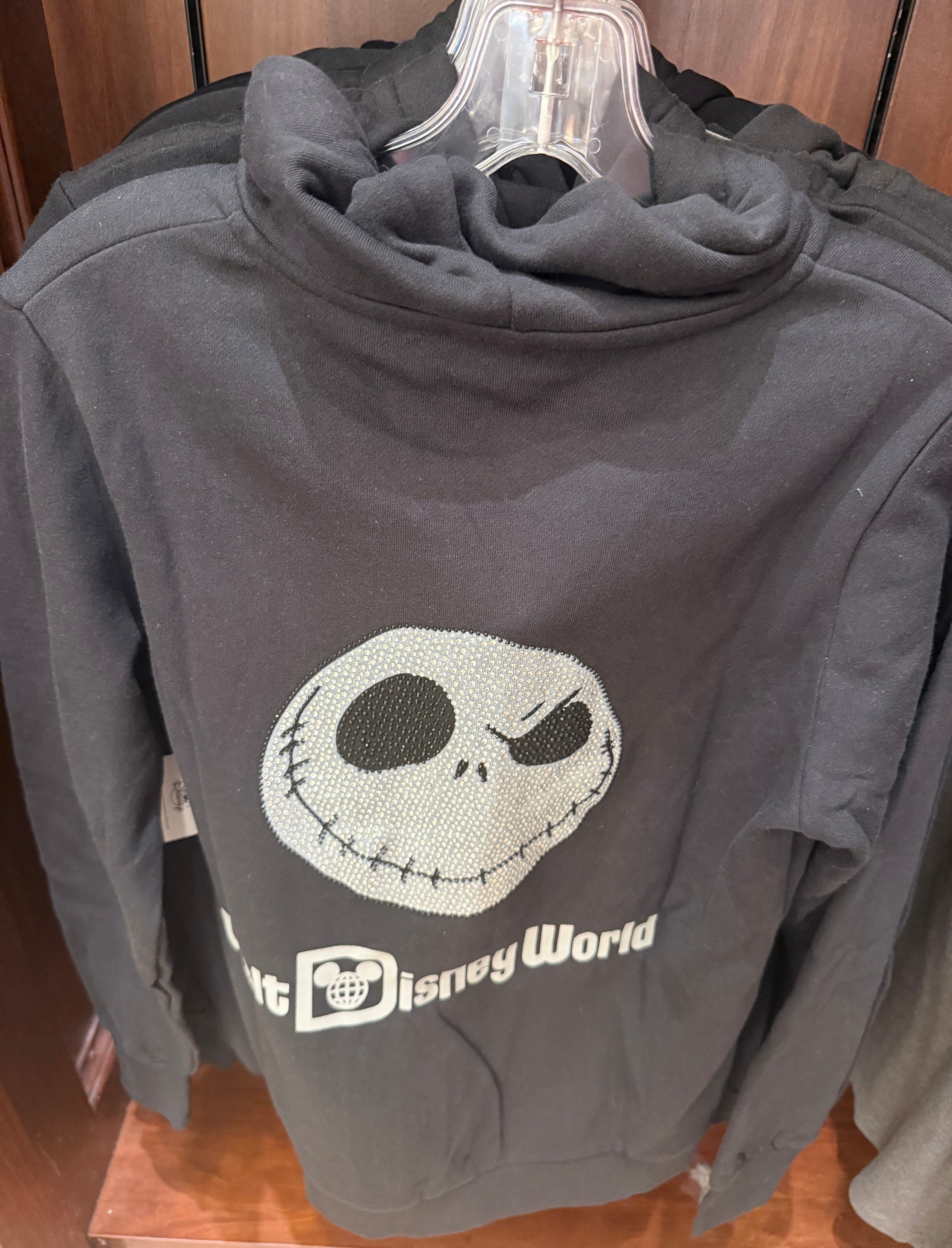 Walt Disney World Jack Skellington Rhinestone Hoodie