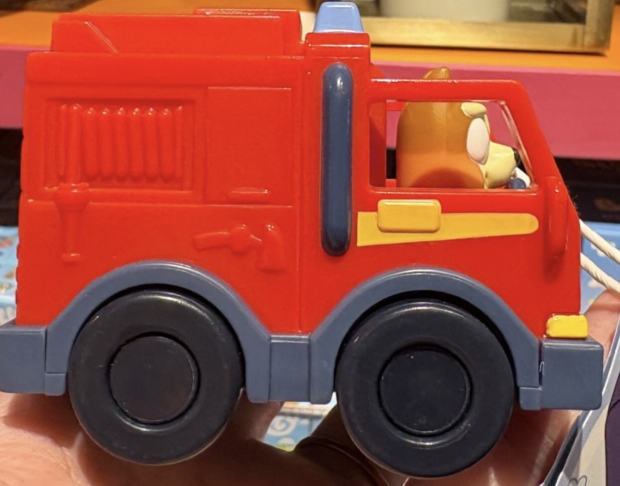 Bluey Fire Truck Bingo Toy