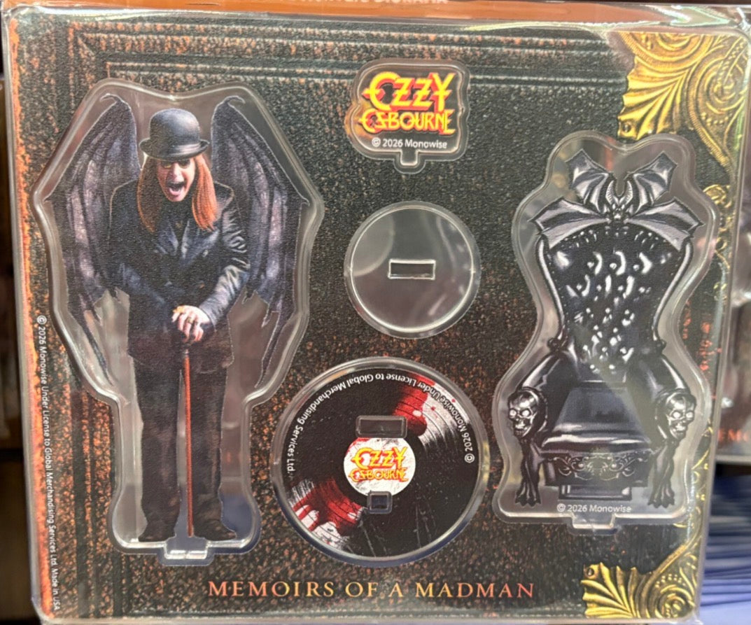 Ozzy Osbourne Acrylic Diorama