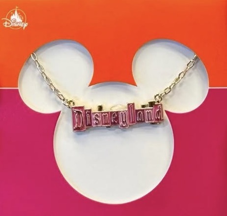 Disneyland Logo Mania Necklace - 4 Styles