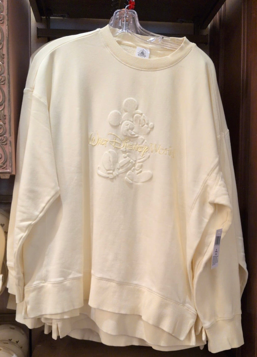 Walt Disney World Butter Yellow Jumper