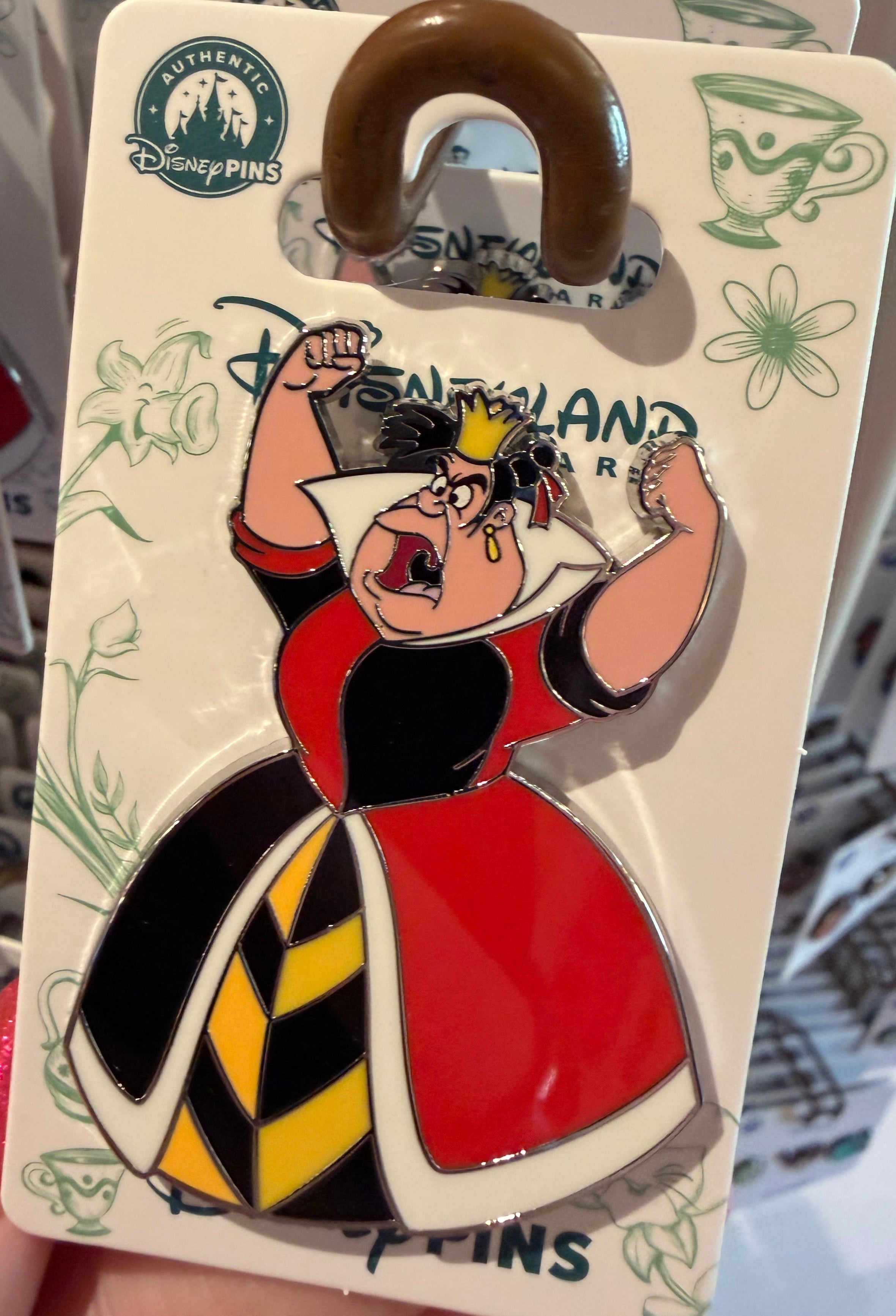 Queen Of Hearts Pin