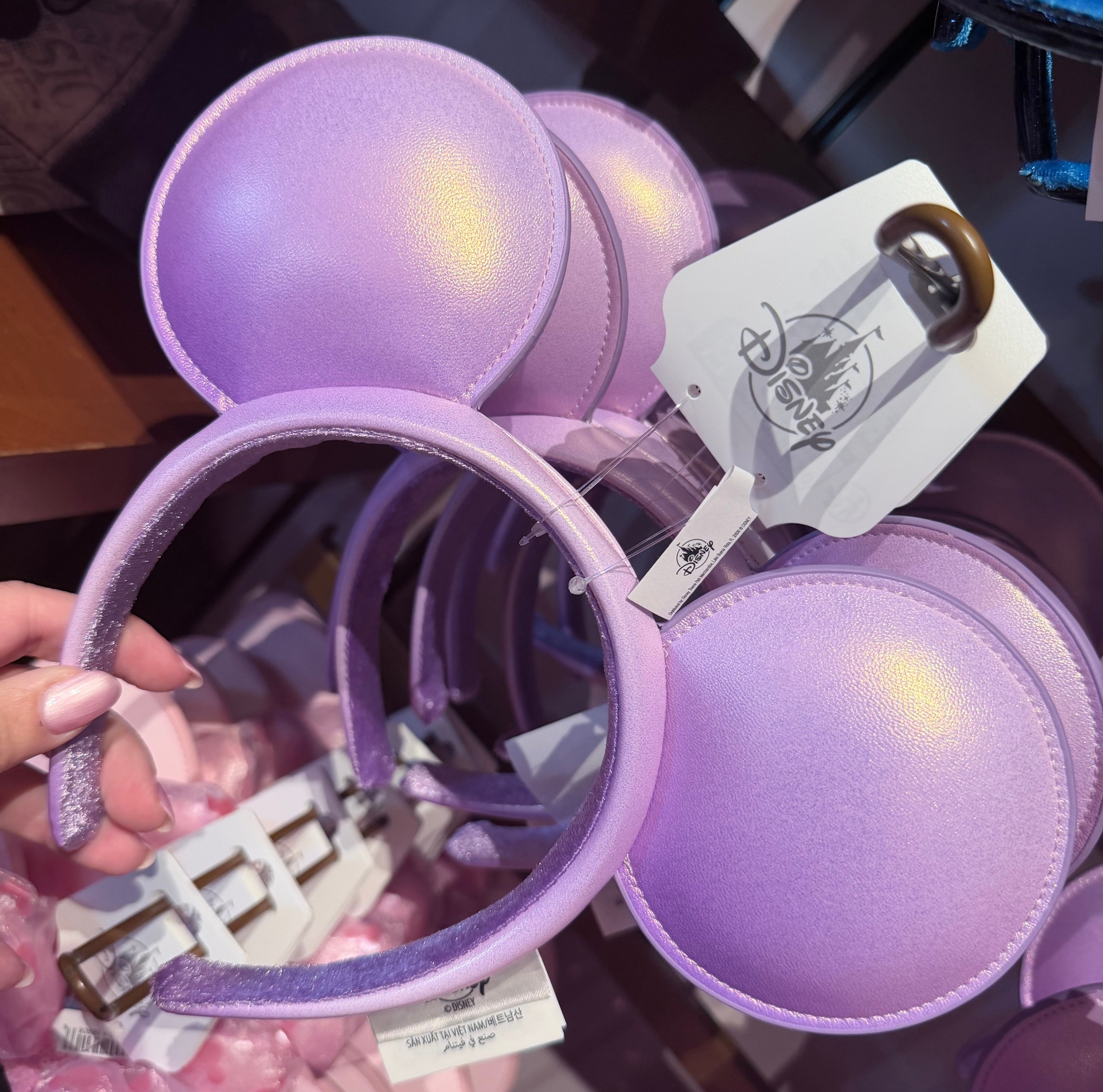 Purple Disney Ears