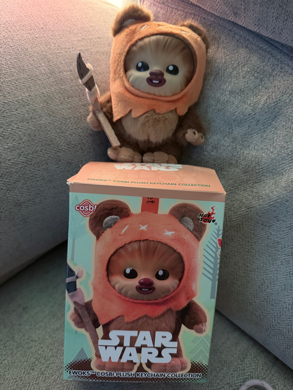 Ewoks Cosbi Plush Keychain - Wicket