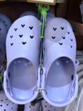 Purple Mickey Crocs