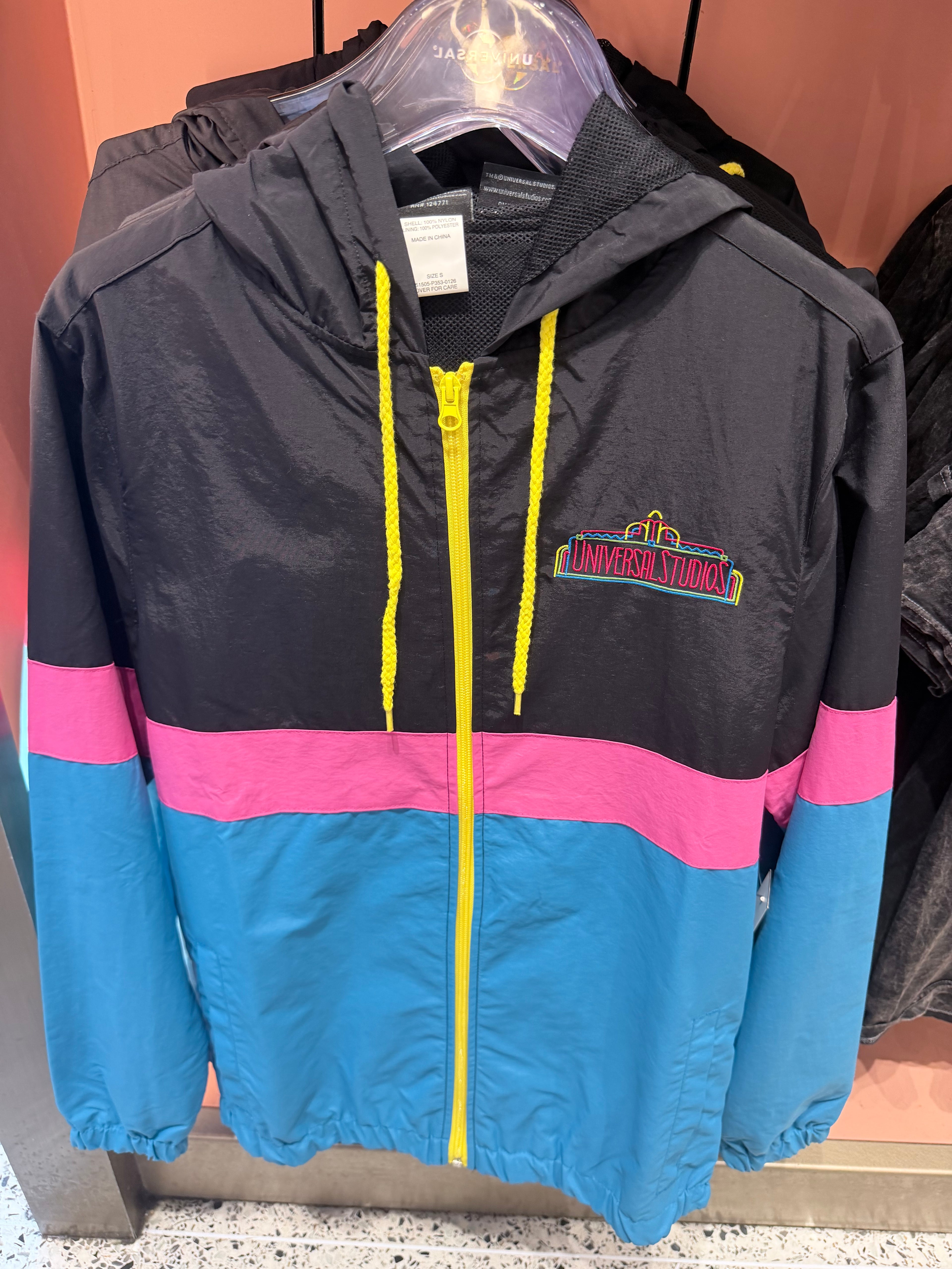 Universal Studios Retro Windbreaker