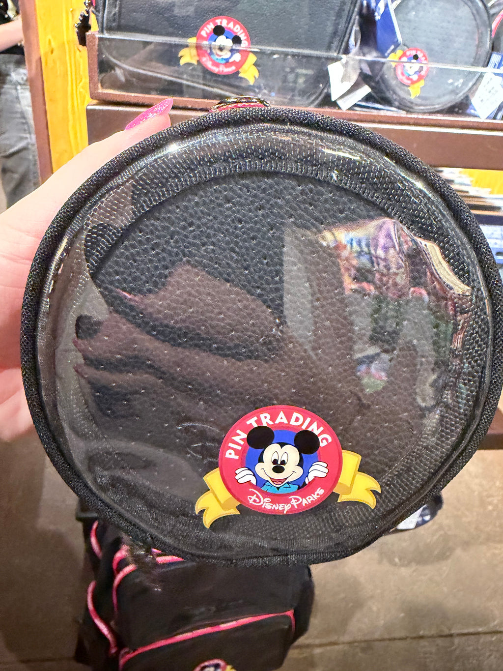 Disney Pin Trading Round Small Bag