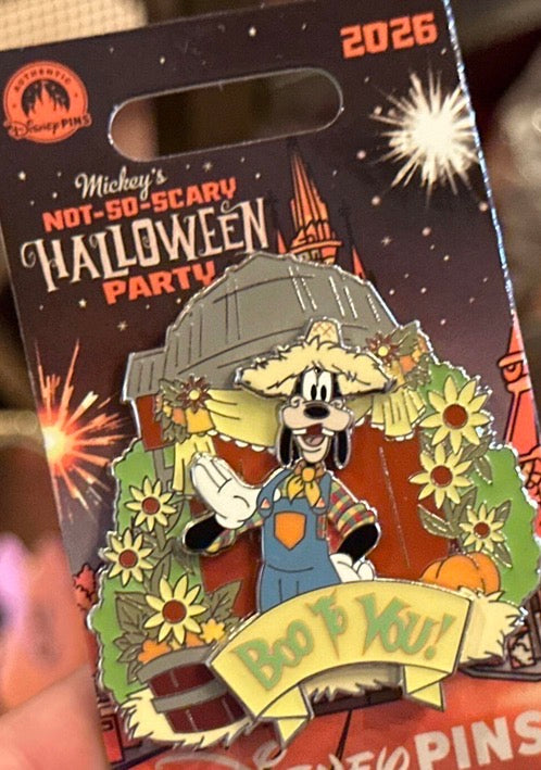 Glow in the Dark Event Edition Goofy “Boo to You!” Pin