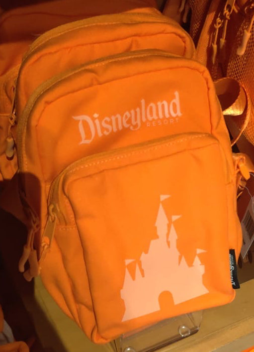 Disneyland Logo Mania Crossbody Bag - Green or Orange Available