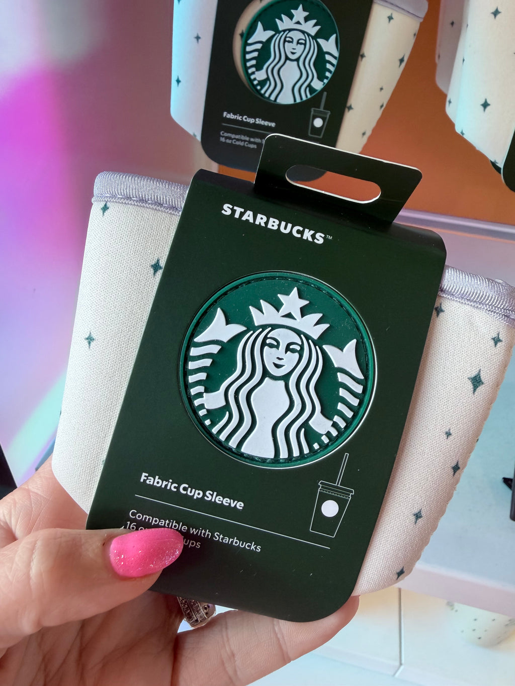 Starbucks Fabric Cup Sleeve