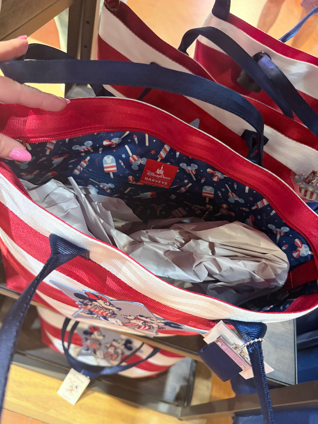 Harvey’s USA Tote Bag