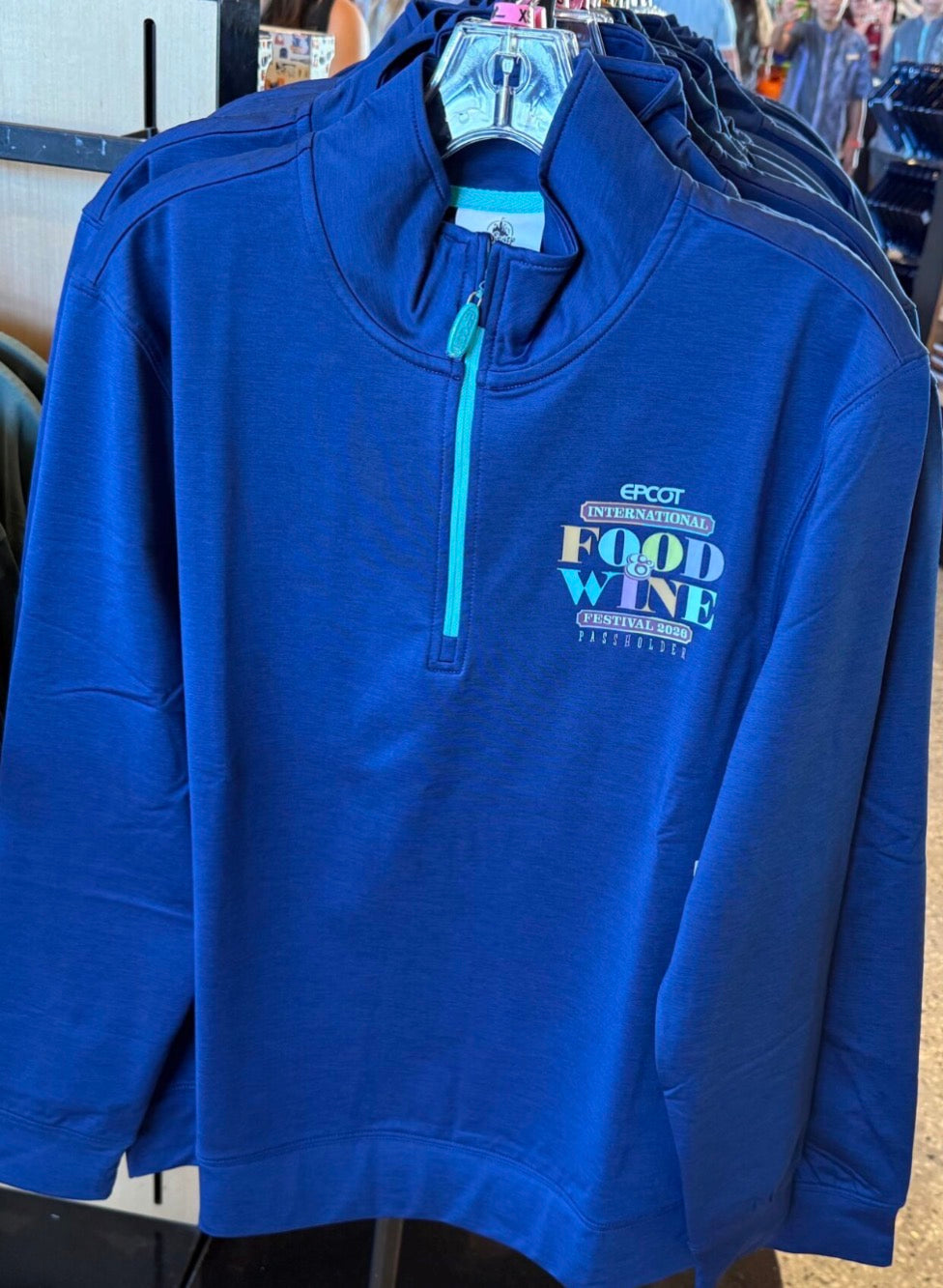 Epcot Food & Wine Festival Annual Passholder Quarter-Zip Jacket