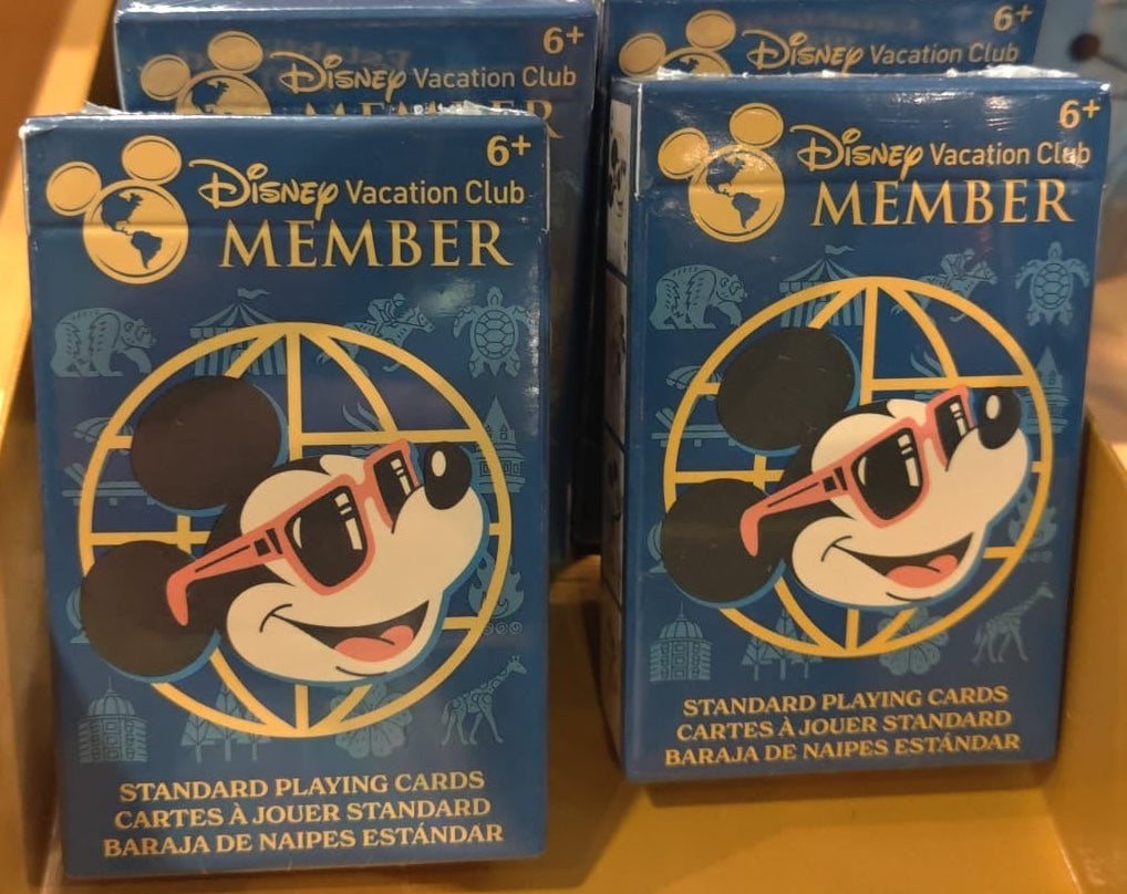 Disney Vacation Club Playing Cards