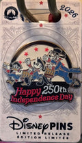 Happy 250th Independence Day Pin